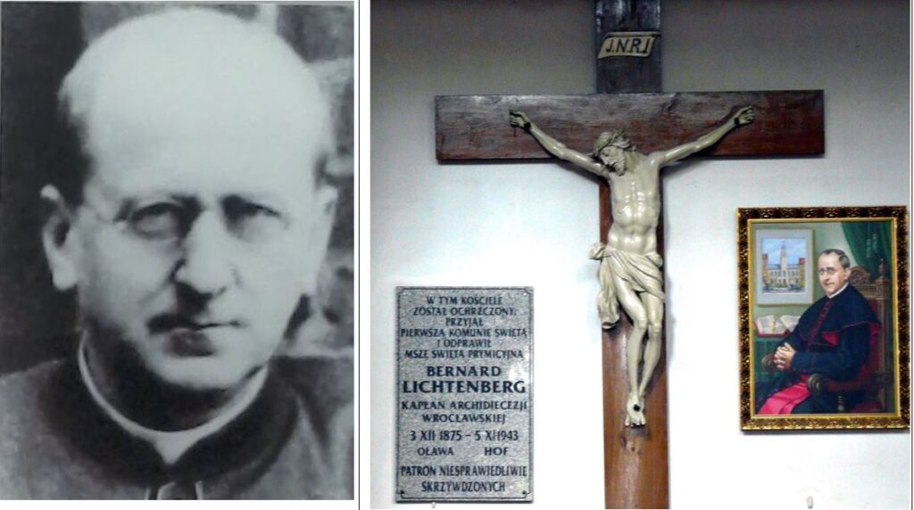 Gedenktafeln für Dompropst Lichtenberg